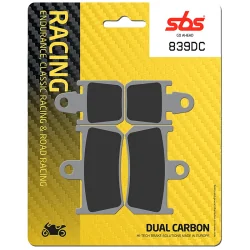 Bremsbeläge SBS P839-DC DUAL CARBON