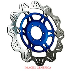 Disco de freno VEE EBC azul