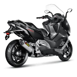 EDELSTAHL-SLIP-ON AKRAPOVIC GENEHMIGT BMW C 600 SPORT 2012-15 2