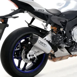 LEISE + AUSPUFF PFEIL INDY RACE TITANIUM YAMAHA R1 17-21 2