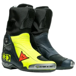 DAINESE AXIALE STIEFEL D1 REPLIK VALENTINO ROSSI GELB / BLAU