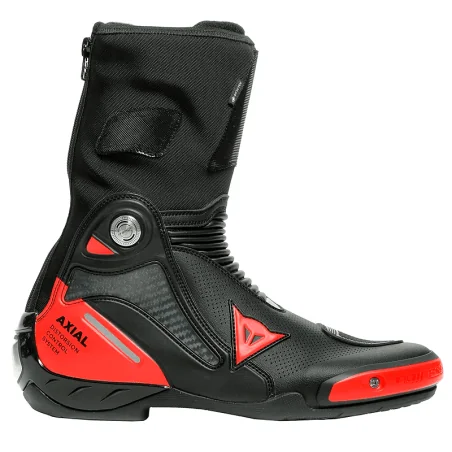 DAINESE AXIALE GORE-TEX STIEFEL SCHWARZ / ROT LAVA