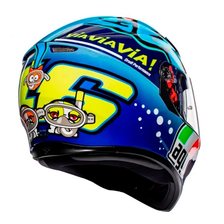 Casco Agv K-3 SV Pinlock Maxvision MISANO 2015