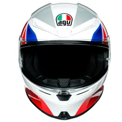 HELM AGV K6 HYPHEN WEISS / ROT / BLAU 2