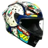 HELM AGV TRACK GP RR ROSSI MISANO MENÜ 2019 LIMITED EDITION