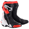 STIEFEL ALPINESTARS SUPERTECH-R SCHWARZ / WEISS / ROT