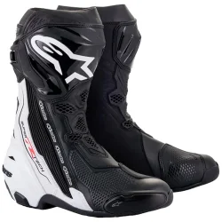 STIEFEL ALPINESTARS SUPERTECH-R SCHWARZ / WEISS