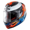 HELM SHARK RACE-R PRO CARBON REPLIK LORENZO 2019 CARBON / BLAU / ROT