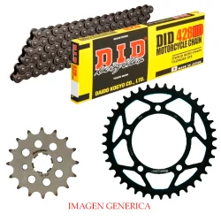 Kit de transmisión DID Reforzado para Hyosung GV Aquila 125 00-08 2