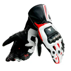 DAINESE STEEL-PRO HANDSCHUHE SCHWARZ / WEISS / ROT