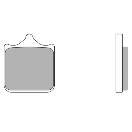 BREMBO Pastillas de freno SR 07BB33SR