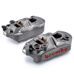 Pinzas de Freno BREMBO M4 RACING Monobloque 108MM + Pastillas de Freno
