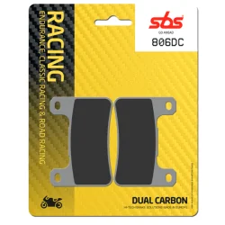Pastillas de freno SBS P806-DC DUAL CARBON