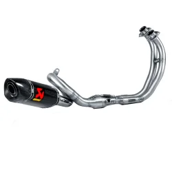 KOMPLETTAUSPUFF AUS EDELSTAHL RACING AKRAPOVIC YAMAHA MT-07 2014-2020