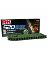 Cadena de transmisión RK GXW 520 Reforzada Verde