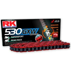 Cadena de transmisión RK GXW 525 / 530 Reforzada Roja 2