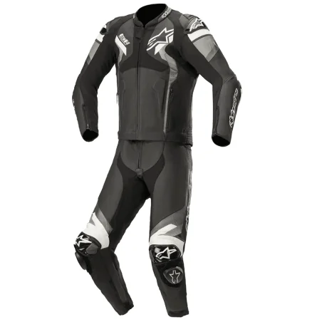 MONO ALPINESTARS ATEM V4 NEGRO-GRIS Y BLANCO