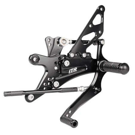 ESTRIBERAS MULTIREGULABLES - YAMAHA R1 2004-06 - NEGRO