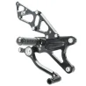 MEHRFACH VERSTELLBARE FUSSRASTEN - YAMAHA R1 2009-2014 SCHWARZ IT2002N