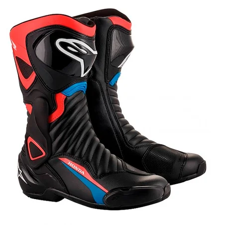 Botas ALPINESTARS SMX-6 V2 HONDA BLACK / RED / BLUE