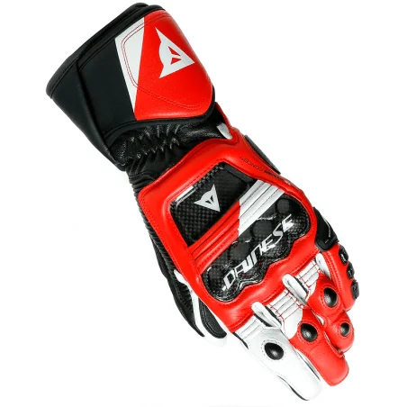 GUANTES DAINESE DRUID 3 BLACK / WHITE / LAVA-RED