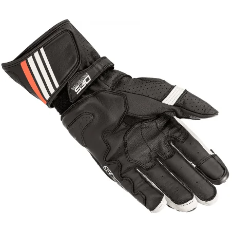 copy of DAINESE VOLLES METALLHANDSCHUHE 6 SCHWARZ / WEISS / LAVA-ROT