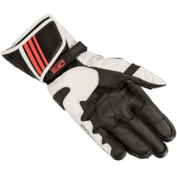 copy of DAINESE VOLLES METALLHANDSCHUHE 6 SCHWARZ / WEISS / LAVA-ROT 2