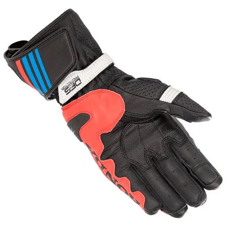GUANTES ALPINESTARS HONDA GP PLUS R V2 BLACK / RED / BLUE