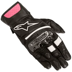 GUANTES ALPINESTARS STELLA SP-2 V2 LADY NEGRO / FUCHSIA