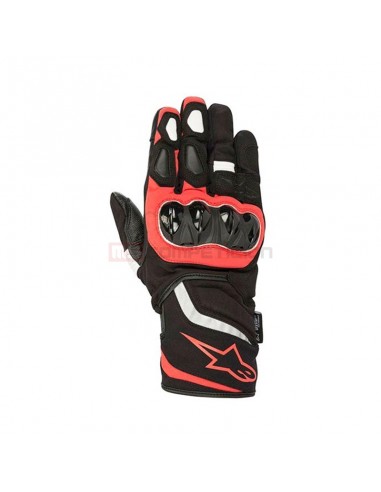 Handschuhe ALPINESTARS T-SP W Drystar schwarz rot