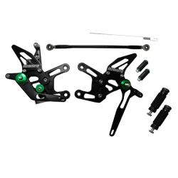 ACCOSSATO Fußrasten für KAWASAKI ZX-10R 2015-2016 Ref: FT084N