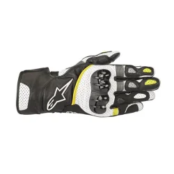 Handschuhe ALPINESTARS SP-2 V2 Schwarz Schwarz und Gelb