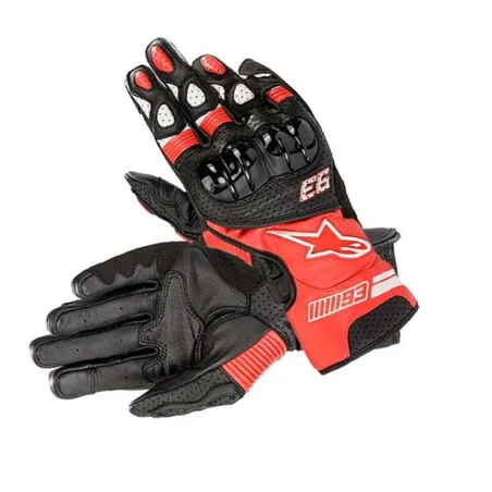 Guantes ALPINESTARS Twin Ring MM93 Marc Márquez rojo negro