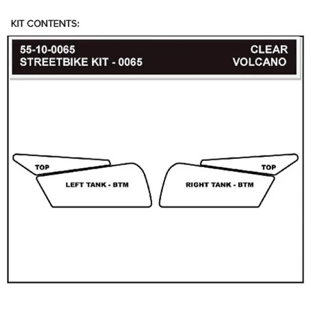 STOMPGRIP DUCATI Aufkleber-Kit