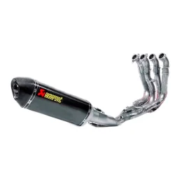 KOMPLETT AUS EDELSTAHL AKRAPOVIC CARBON YAMAHA R6 08-13 LAUF