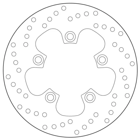Disco Trasero Brembo serie ORO 68B40744 SUZUKI GSX-R