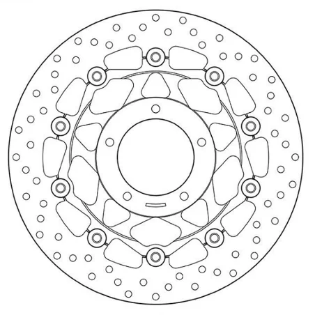 Discos Brembo serie ORO 78B40889 MV AGUSTA