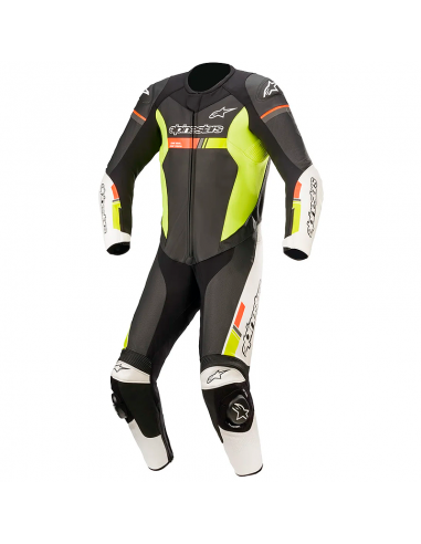 MONO ALPINESTARS GP FORCE V2 CHASER PROFESSIONAL BLACK / WHITE / RED FLUO / YELLOW FLUO