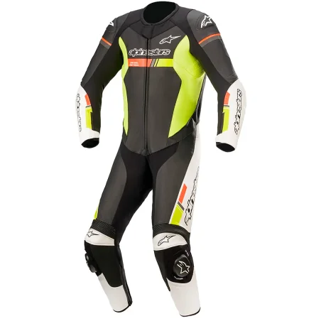 MONO ALPINESTARS GP FORCE V2 CHASER PROFESSIONAL BLACK / WHITE / RED FLUO / YELLOW FLUO