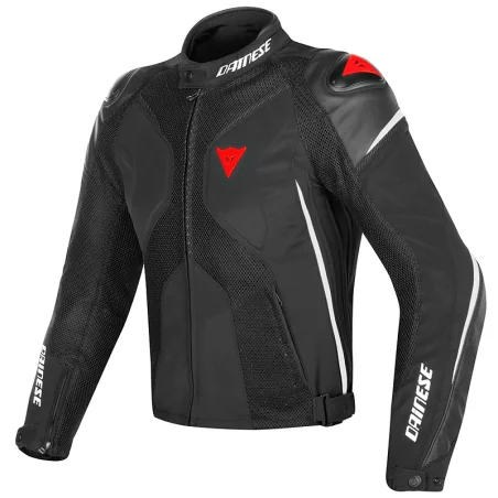 CHAQUETA DAINESE SUPER RIDER D-DRY BLACK / WHITE / RED