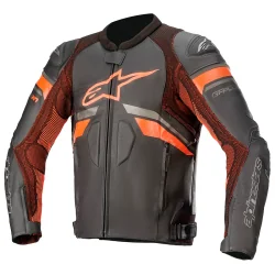 CHAQUETA ALPINESTARS GP PLUS R V3 RIDEKNIT BLACK / RED FLUO