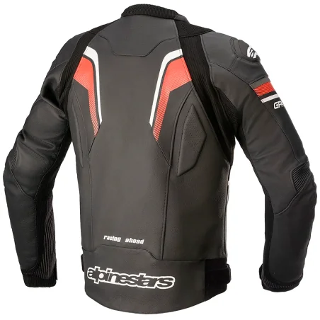 CHAQUETA ALPINESTARS GP PLUS R V3 RIDEKNIT BLACK / WHITE / BRIGHT RED