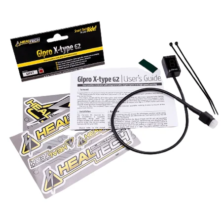HEALTECH GIPRO X-TYPE G2 Ganganzeige für MV AGUSTA / DUCATI / BMW / BENELLI