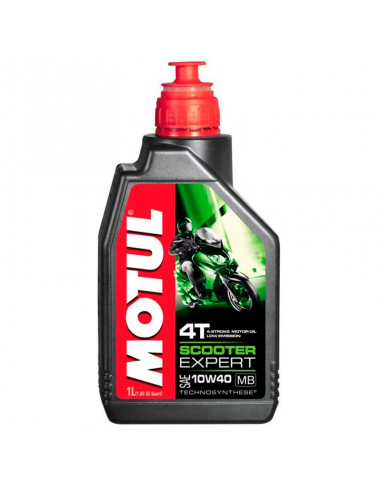 Aceite Motul 10W40 Scooter Expert 4T MB 1L