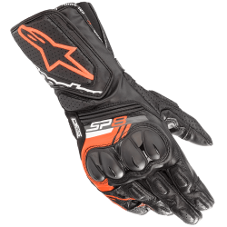 GUANTES ALPINESTARS SP-8 V3 BLACK / RED FLUO