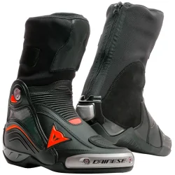 DAINESE AXIALE D1 STIEFEL SCHWARZ / FLUO-ROT
