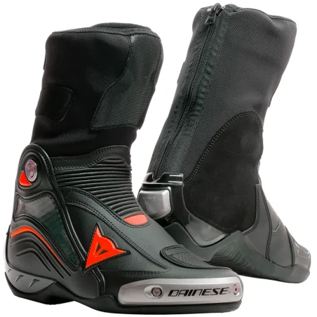 BOTAS DAINESE AXIAL D1 NEGRO / FLUO-ROJO