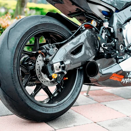 CARBON 2 RACE Protector Basculante de fibra de carbono YAMAHA R1 2015-2021