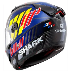 copy of HELM SHARK RACE-R PRO CARBON REPLIK LORENZO 2019 CARBON / BLAU / ROT 2