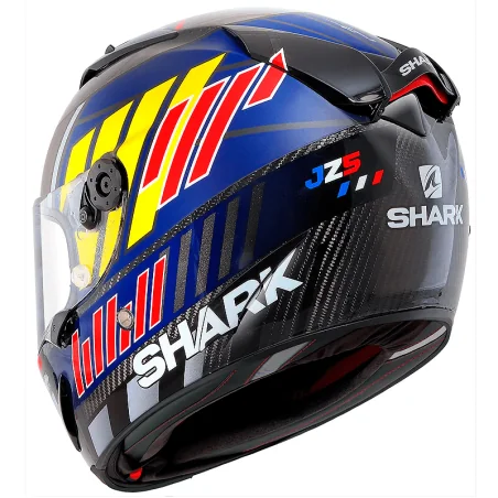 CASCO SHARK RACE-R PRO CARBON REPLICA ZARCO SPEEDBLOCK CARBON / BLUE / RED